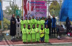 برگزاری تورنمنت زیر 12 سال فوتبال دختران منطقه سه تهران