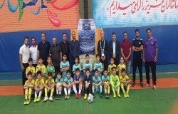 برگزاری تورنمنت زیر 12سال فوتسال پسران منطقه شش تهران