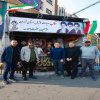 برپایی موکب افظار هیات فوتبال در چهارراه ولیعصر(عج)