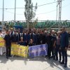 تجدید میثاق هیات فوتبال استان تهران با شهداء