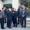 حضور میرشاد ماجدی در مراسم تشییع پیکر حسین خوشخوان