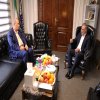 دیدار مهدی تاج و میرشاد ماجدی درهیات فوتبال استان تهران