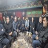حضور اهالی ورزش در مراسم سوگواری شهادت حضرت فاطمه(س)