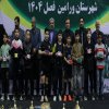1200 نفر در مراسم اختتامیه فوتسال و فوتبال ورامین